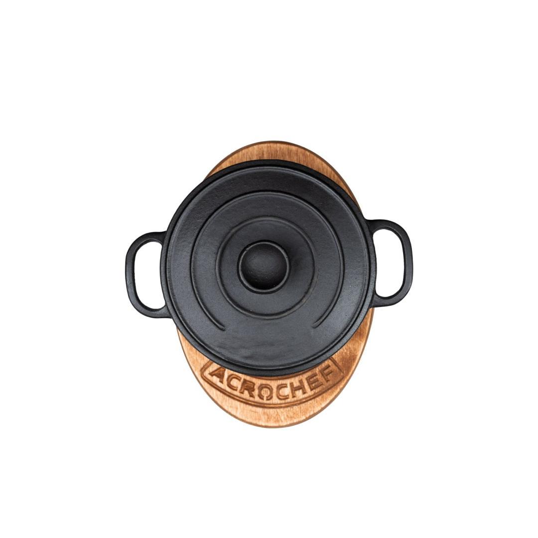 Enameled Cast Iron Dutch Oven with lid