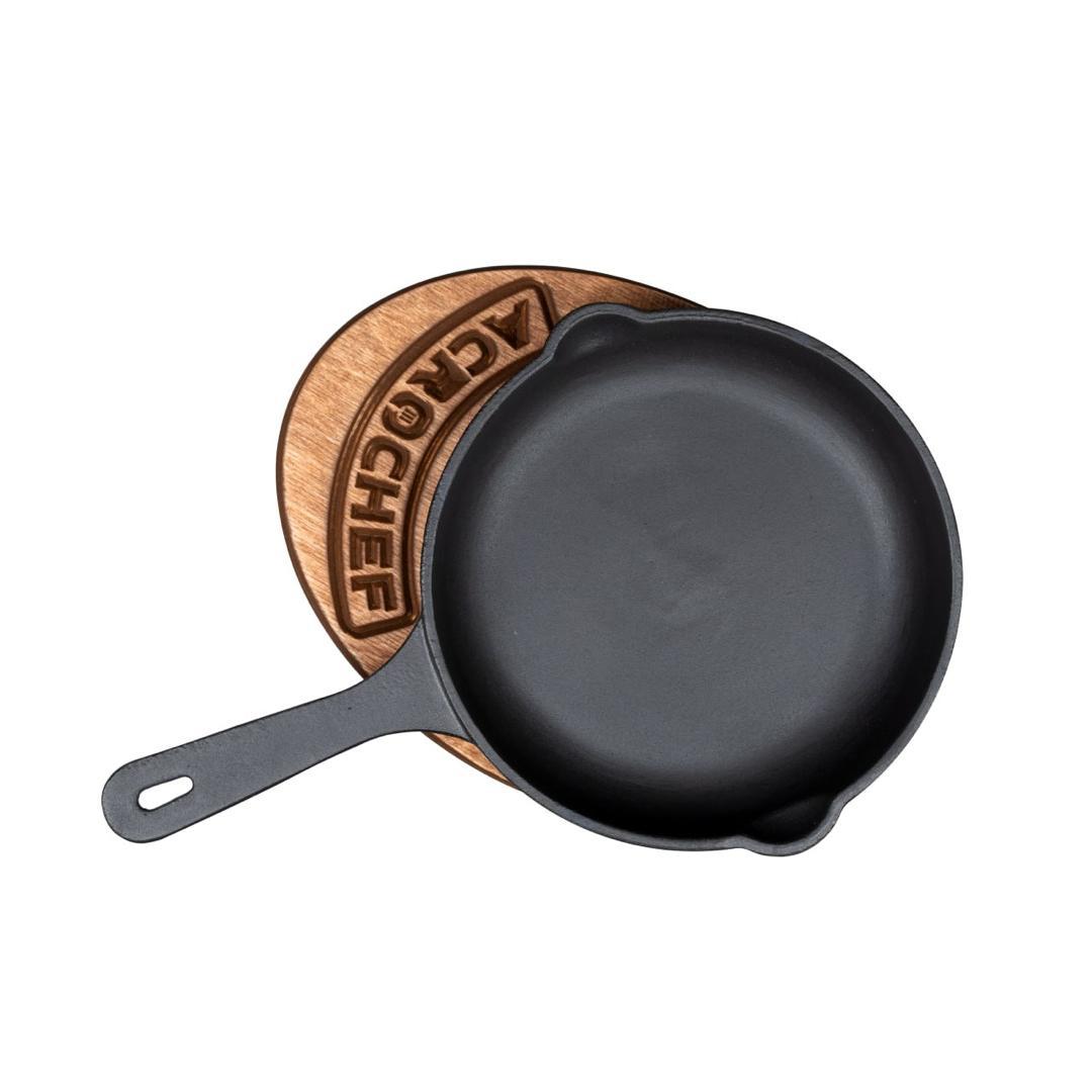 Enameled Cast Iron Skillet