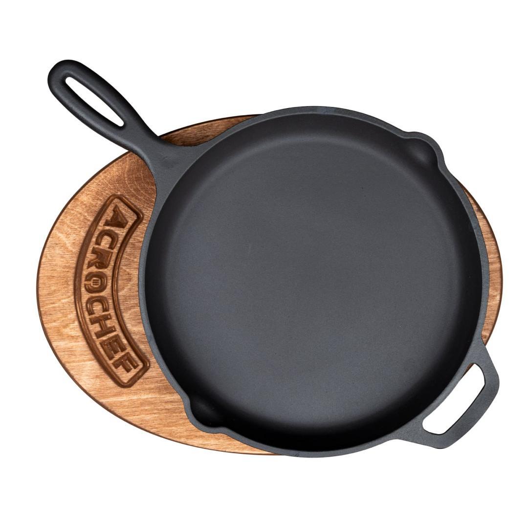 Enameled Cast Iron Skillet