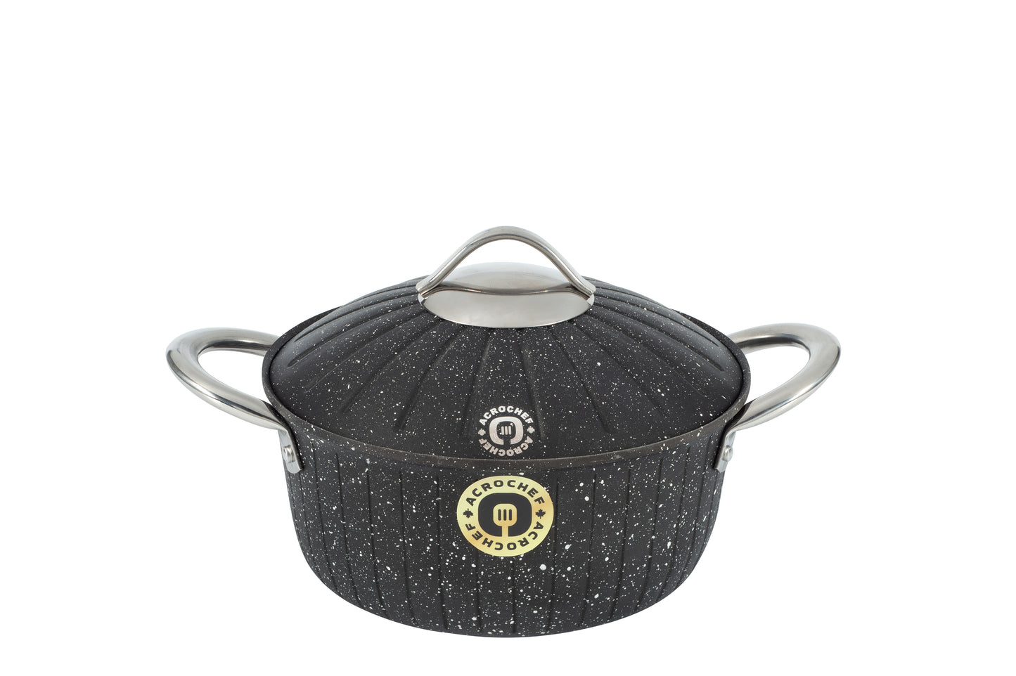 Granite-Stone Pot w\ Solid Lid