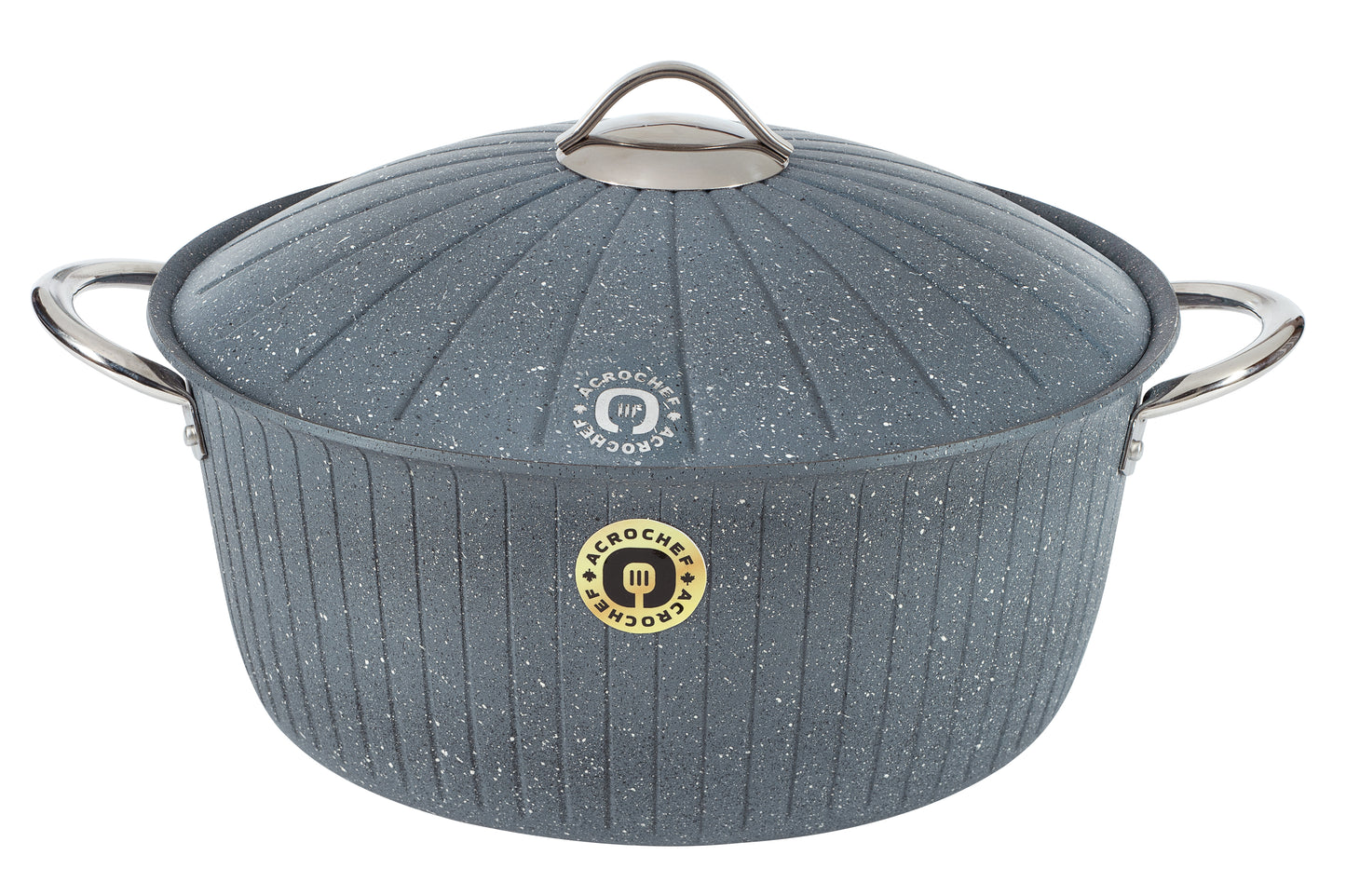 Granite-Stone Pot w\ Solid Lid