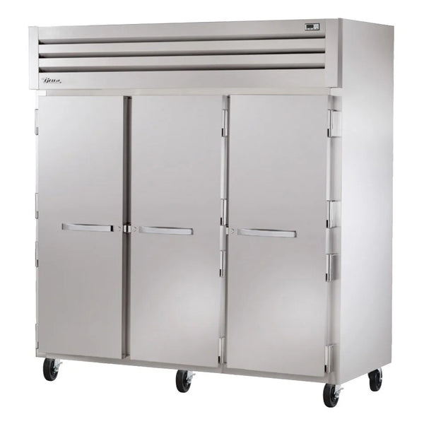 True STA3F-3S 77" Solid 3-Door Reach-In Freezer