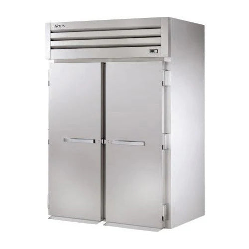 True STR2FRI-2S 68" Roll-In Solid Swing 2-Door Reach-In Freezer