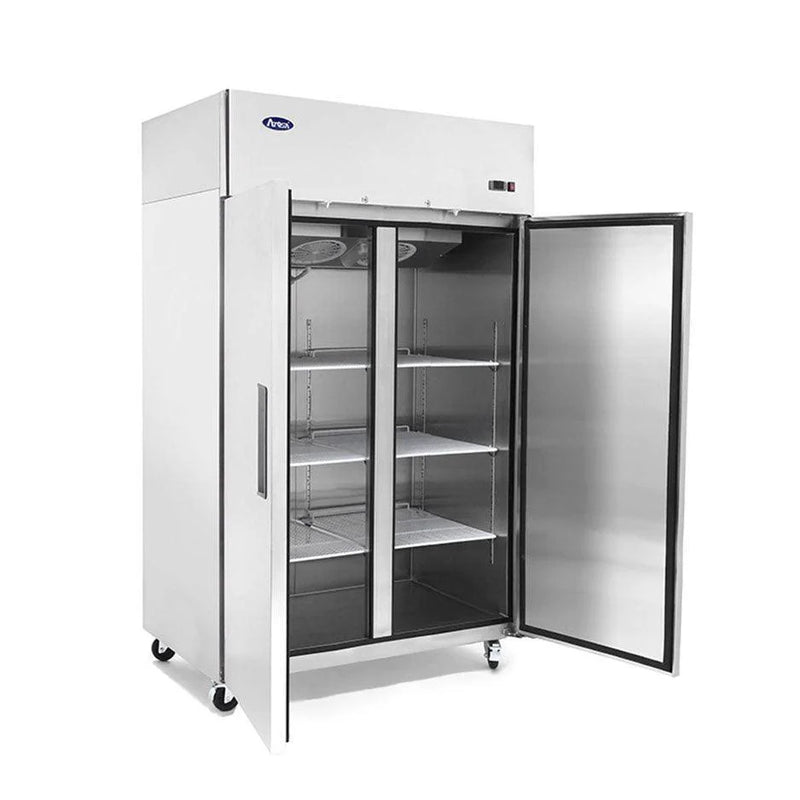 Atosa MBF8002 51" Top Mount Solid 2-Door Reach-In Freezer - 43.16 Cu. Ft.