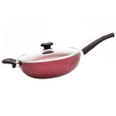 11" Non-Stick Wok with Heat Resistant Handle and Glass Lid - VL128G